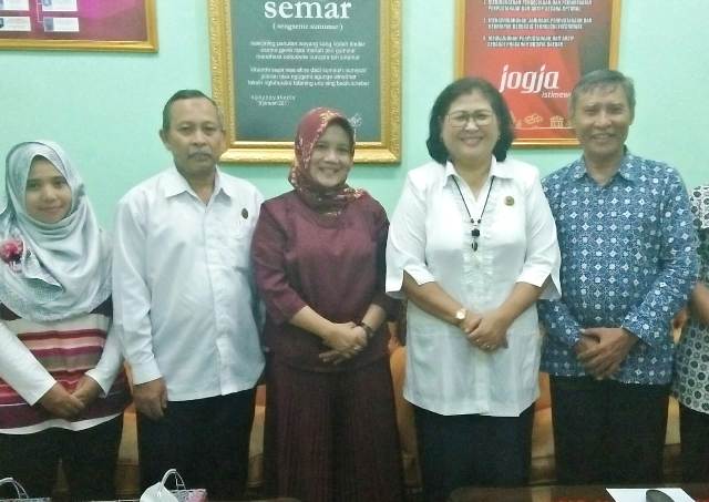 Audiensi Ketua GPMB dengan Kepala BPAD DIY